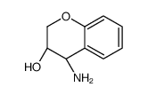 4(S)-氨基苯并二氢吡喃-3(s)-醇结构式