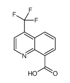 4-(trifluoromethyl)quinoline-8-carboxylic acid Structure
