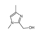 (1,4-DIMETHYL-1H-IMIDAZOL-2-YL)METHANOL结构式