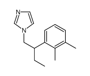 1-[2-(2,3-dimethylphenyl)butyl]imidazole结构式