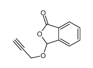 3-prop-2-ynoxy-3H-2-benzofuran-1-one结构式