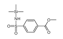methyl 4-(trimethylsilylsulfamoyl)benzoate结构式