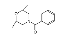 [(2S,6S)-2,6-dimethylmorpholin-4-yl]-phenylmethanone结构式