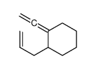 1-ethenylidene-2-prop-2-enylcyclohexane Structure