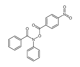 (N-benzoylanilino) 4-nitrobenzoate Structure