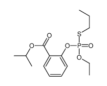 propan-2-yl 2-[ethoxy(propylsulfanyl)phosphoryl]oxybenzoate Structure