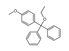 1-[ethoxy(diphenyl)methyl]-4-methoxybenzene Structure