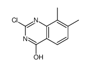 2-chloro-7,8-dimethyl-1H-quinazolin-4-one Structure