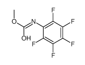 methyl N-(2,3,4,5,6-pentafluorophenyl)carbamate Structure