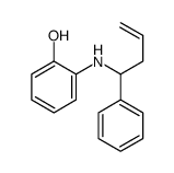 2-(1-phenylbut-3-enylamino)phenol Structure