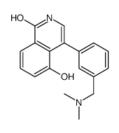 4-[3-[(dimethylamino)methyl]phenyl]-5-hydroxy-2H-isoquinolin-1-one Structure