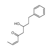 6-hydroxy-8-phenyloct-2-en-4-one结构式