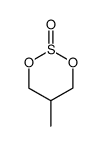 trans-5-methyl-r-2-oxo-1,3,2-dioxathiane Structure