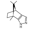 7,8,8-trimethyl-4,7-methano-2H-indazole structure