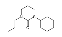 S-cyclohexyl N,N-dipropylcarbamothioate Structure