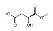 (S)-2-Hydroxysuccinic Acid Methyl Ester结构式