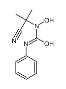 1-(2-cyanopropan-2-yl)-1-hydroxy-3-phenylurea Structure