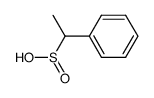 1-phenyl-ethanesulfinic acid Structure