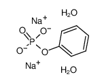 Sodium phenyl phosphate dibasic dihydrate structure