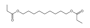 9-propanoyloxynonyl propanoate结构式