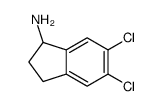 5,6-DICHLORO-INDAN-1-YLAMINE Structure