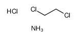 azane,1,2-dichloroethane,hydrochloride Structure