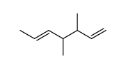 3,4-dimethyl-hepta-1,5-diene Structure