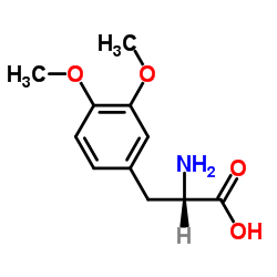 3-Amino-3-(3,4-dimethoxyphenyl)propanoic acid Structure