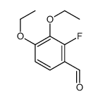 Benzaldehyde, 3,4-diethoxy-2-fluoro- (9CI) structure