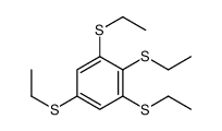 1,2,3,5-tetrakis(ethylsulfanyl)benzene Structure