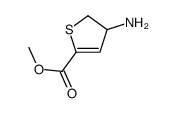 2-Thiophenecarboxylicacid,4-amino-4,5-dihydro-,methylester(9CI)结构式