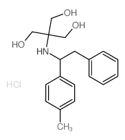 2-(hydroxymethyl)-2-[[1-(4-methylphenyl)-2-phenyl-ethyl]amino]propane-1,3-diol Structure