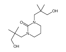 tetrahydro-1,3-bis(3-hydroxy-2,2-dimethylpropyl)-1H-pyrimidin-2-one structure