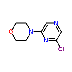 4-(6-Chloropyrazin-2-yl)morpholine structure