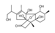 3a,4,5,6,7,7a,8,8a-Octahydro-3a,4,7a,8a-tetrahydroxy-2-(2-hydroxy-1-methylethyl)-3,5,8-trimethyl-3b,8-(epoxyethano)-1H-cyclopent[a]inden-10-one picture