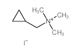 cyclopropylmethyl-trimethyl-azanium结构式