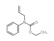 Carbamic acid,phenyl-2-propenyl-, ethyl ester (9CI)结构式