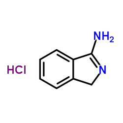 3-氨基-1H-异吲哚盐酸盐结构式