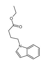 ethyl 4-indol-1-ylbutanoate Structure