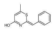 2-benzylidene-6-methyl-1,3-thiazin-4-one结构式