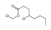 chloromethyl 4-chlorooctanoate Structure