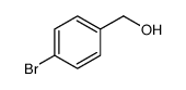 (4-Bromophenyl)methanol Structure