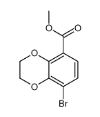 methyl 8-bromo-2,3-dihydrobenzo[b][1,4]dioxine-5-carboxylate Structure