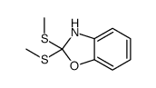 2,2-bis(methylsulfanyl)-3H-1,3-benzoxazole Structure