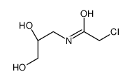 2-chloro-N-[(2S)-2,3-dihydroxypropyl]acetamide结构式