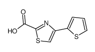 4-(2-THIENYL)-2-THIAZOLECARBOXYLIC ACID structure