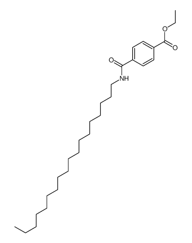 ethyl 4-(octadecylcarbamoyl)benzoate Structure