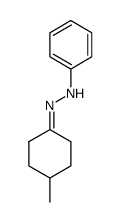 4-methyl-cyclohexanone-phenylhydrazone Structure