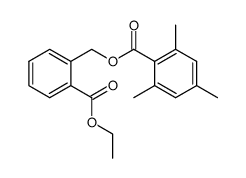 2-(ethoxycarbonyl)benzyl 2,4,6-trimethylbenzoate Structure