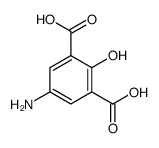5-amino-2-hydroxybenzene-1,3-dicarboxylic acid结构式